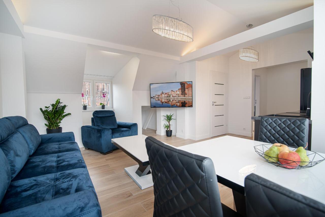 Luxury Apartment Szeroka - Old Town Gdansk Bagian luar foto