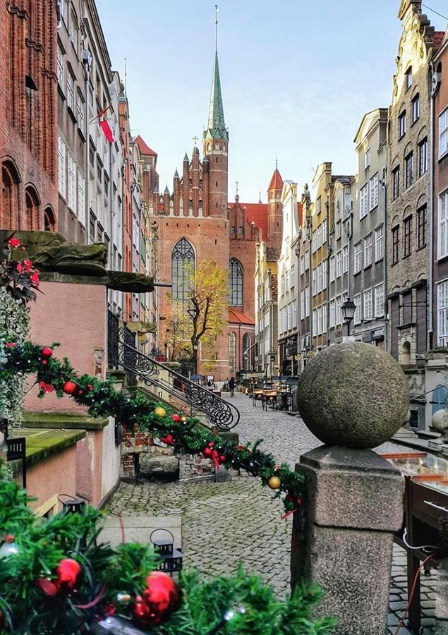 Luxury Apartment Szeroka - Old Town Gdansk Bagian luar foto