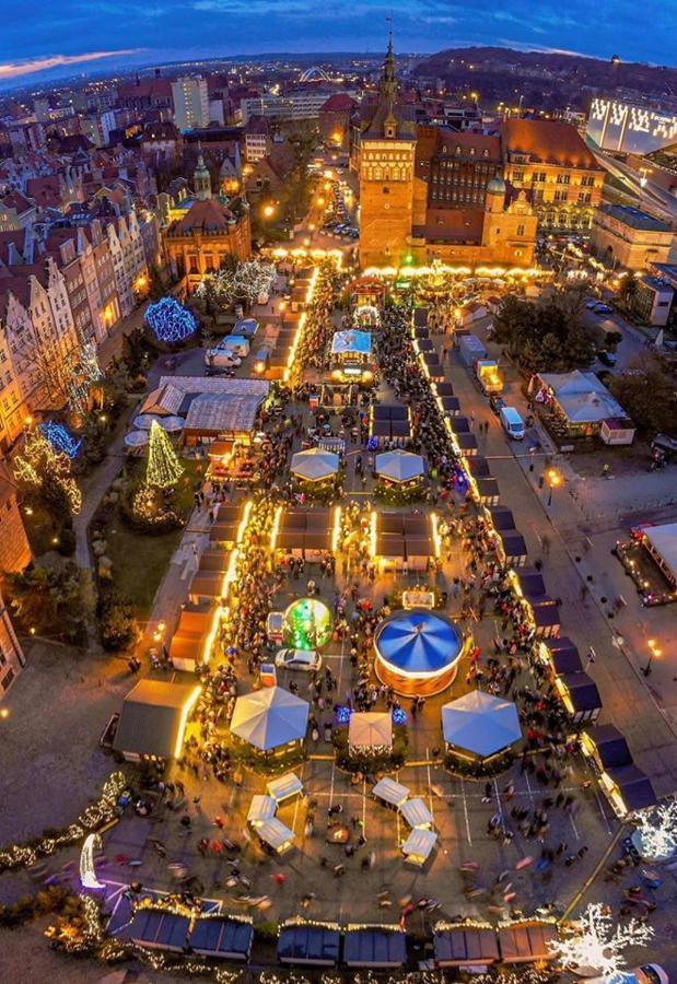 Luxury Apartment Szeroka - Old Town Gdansk Bagian luar foto